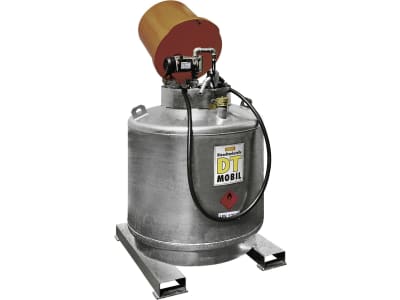 Cemo Tankanlage "DT-Mobil" 600 l für Diesel, mobil, einwandig, mit abschließbarer Pumpenhaube, ohne Pumpe, 7314 Cemo Tankanlage "DT-Mobil" 600 l für Diesel, mobil, einwandig, mit abschließbarer Pumpenhaube, ohne Pumpe, 7314