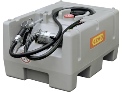 Cemo Tankanlage "DT-Mobil Easy" 125 l für Diesel, mobil, Zapfventil, Handpumpe, 8915
