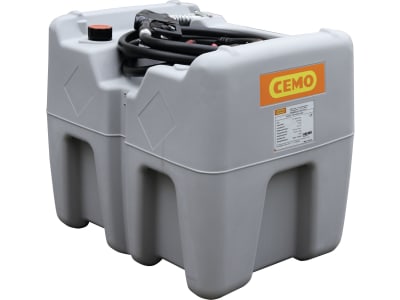 Cemo Tankanlage "DT-Mobil Easy" 210 l für Diesel, mobil, mit Automatik-Zapfpistole, 12 V-Elektropumpe, 10980