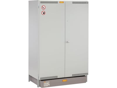 Cemo Umweltschrank "13/20" 132 x 200 x 80 cm, 4 x Gitterrost, GFK-Wanne, 7954 Cemo Umweltschrank "13/20" 132 x 200 x 80 cm, 4 x Gitterrost, GFK-Wanne, 7954