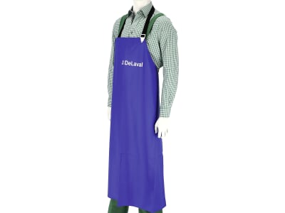 DeLaval Schürze PVC (Polyvinylchlorid), blau, wasserdicht, extra lang, 2150021187 DeLaval Schürze PVC (Polyvinylchlorid), blau, wasserdicht, extra lang, 2150021187