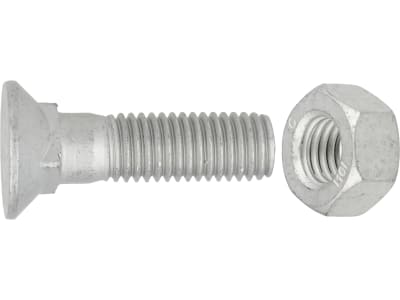 Lemken Scharschraube DIN 608 M 12 x 45 - 12.9, mit Mutter, für Grubber und Pflug, 301 5794 Lemken Scharschraube DIN 608 M 12 x 45 - 12.9, mit Mutter, für Grubber und Pflug, 301 5794