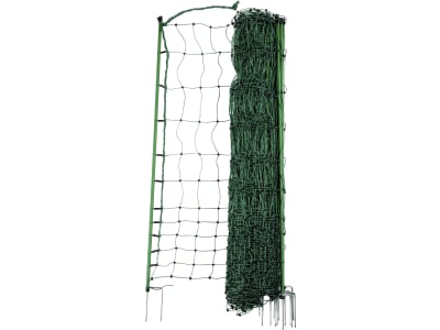 Patura Geflügelzaun 112 cm/25 m, grün, mit Doppelspitze, nicht stromführend, 9 St., Doppelspitze, 111225 Patura Geflügelzaun 112 cm/25 m, grün, mit Doppelspitze, nicht stromführend, 9 St., Doppelspitze, 111225