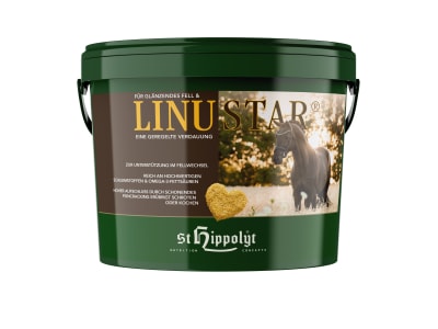 St. Hippolyt LinuStar mit gecrackter Leinsaat 10 kg Eimer