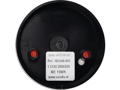 Positionsleuchte rund, rot, Ø außen 76,6 mm Positionsleuchte rund, rot, Ø außen 76,6 mm