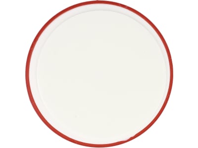 Rückstrahler rund, rot, Ø 80 mm, geklebt; geschraubt Rückstrahler rund, rot, Ø 80 mm, geklebt; geschraubt