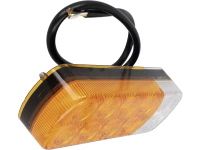 LED-Blink-Positionsleuchte oval, links/rechts, 163,6 x 55,6 x 31,8 mm, 12 – 24 V LED-Blink-Positionsleuchte oval, links/rechts, 163,6 x 55,6 x 31,8 mm, 12 – 24 V