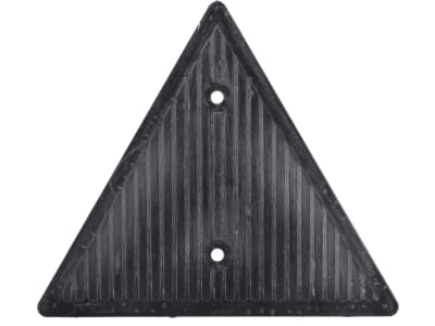 Rückstrahler dreieckig, rot, 158 x 138 x 8 mm, geschraubt Rückstrahler dreieckig, rot, 158 x 138 x 8 mm, geschraubt
