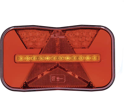 LED-Schlussleuchte "Rio II" rechts, 12 V, Schluss-, Brems-, Blink-, Standlicht
