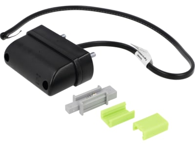 Kennzeichenleuchte mit P2G-System links/rechts, schwarz, quadratisch, 83 x 50 x 30 mm Kennzeichenleuchte mit P2G-System links/rechts, schwarz, quadratisch, 83 x 50 x 30 mm