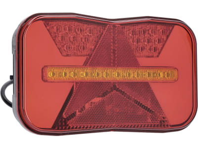 LED-Schlussleuchte "Rio II" links, 12 V, Schluss-, Brems-, Blink-, Stand-, Kennzeichenlicht