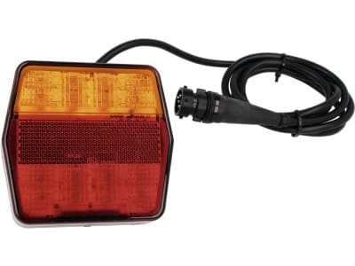 LED-Schlussleuchte "Rom IV" links/rechts, 12 V, Schluss-, Brems-, Blink-, Standlicht