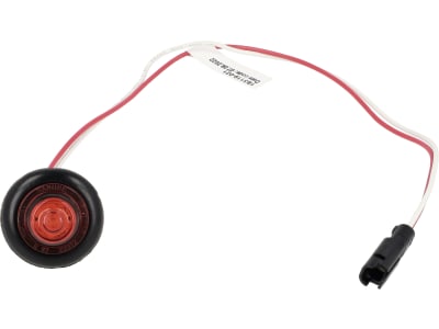 LED-Positionsleuchte "Lara" 12 – 24 V rund, rot