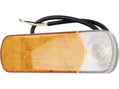 LED-Blink-Positionsleuchte oval, links/rechts, 163,6 x 55,6 x 31,8 mm, 12 – 24 V LED-Blink-Positionsleuchte oval, links/rechts, 163,6 x 55,6 x 31,8 mm, 12 – 24 V