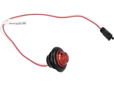 LED-Positionsleuchte "Lara" 12 – 24 V rund, rot LED-Positionsleuchte "Lara" 12 – 24 V rund, rot