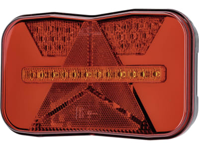 LED-Schlussleuchte "Rio II" links, 12 V, Schluss-, Brems-, Blink-, Stand-, Kennzeichenlicht