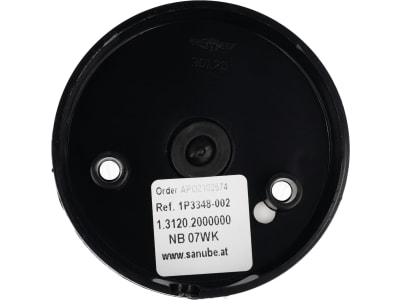 Positionsleuchte rund, weiß, Ø außen 76,6 mm Positionsleuchte rund, weiß, Ø außen 76,6 mm