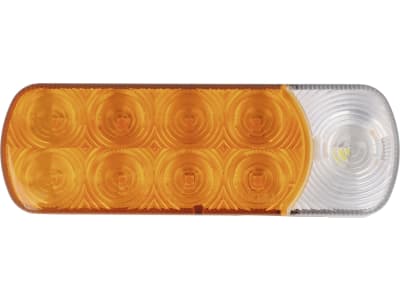 LED-Blink-Positionsleuchte oval, links/rechts, 163,6 x 55,6 x 31,8 mm, 12 – 24 V LED-Blink-Positionsleuchte oval, links/rechts, 163,6 x 55,6 x 31,8 mm, 12 – 24 V