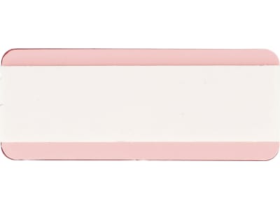 Rückstrahler rechteckig, rot, 70 x 28 mm, geklebt Rückstrahler rechteckig, rot, 70 x 28 mm, geklebt