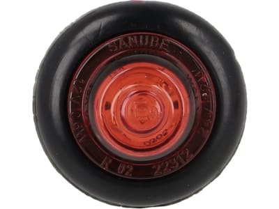 LED-Positionsleuchte "Lara" 12 – 24 V rund, rot LED-Positionsleuchte "Lara" 12 – 24 V rund, rot