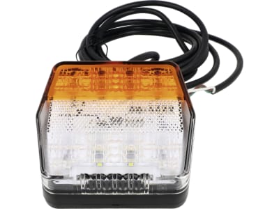 LED-Blink-Positionsleuchte "ROM IV" 6-eckig, offene Kabelenden (open end), , 12 V, E9 16376 LED-Blink-Positionsleuchte "ROM IV" 6-eckig, offene Kabelenden (open end), , 12 V, E9 16376