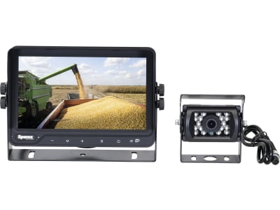 Rückfahrsystem 1/3" CMOS-Sensor, 7 "-Tochscreen 16:9, farbig (RGB) 800 x 480 Pixel, mit Touchbuttons Rückfahrsystem 1/3" CMOS-Sensor, 7 "-Tochscreen 16:9, farbig (RGB) 800 x 480 Pixel, mit Touchbuttons