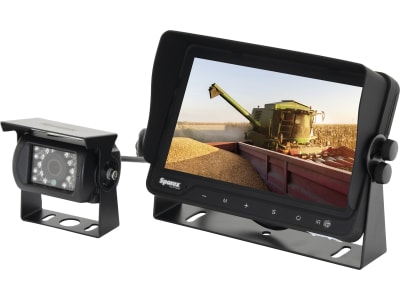 Rückfahrsystem 1/3" CMOS-Sensor, 7 "-Tochscreen 16:9, farbig (RGB) 800 x 480 Pixel, mit Touchbuttons Rückfahrsystem 1/3" CMOS-Sensor, 7 "-Tochscreen 16:9, farbig (RGB) 800 x 480 Pixel, mit Touchbuttons