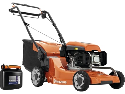Husqvarna® Benzin-Rasenmäher "LC 347V" Schnittbreite 47 cm, 2,7 kW (3,7 PS), Seilzugstarter, mit Benzinkanister, 9705413-01
