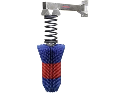 HappyCow Kuhbürste "FlexiSwing" 435 x 1.510 x 1.015 mm, Borstenbesatz PP (Polypropylen), rot/blau, für Rinder und Pferde, 18670