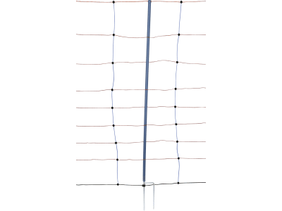 Ako Schafzaun "TitanNet Premium" 50 m blau; orange, mit Doppelspitze, stromführend Ako Schafzaun "TitanNet Premium" 50 m blau; orange, mit Doppelspitze, stromführend