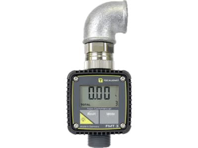 Cemo Durchflusszähler "FMT 3/50" 1 – 50 l/min, digital, 90° drehbares Display, für Diesel, für Tankanlage Multi, Uni, 7574 Cemo Durchflusszähler "FMT 3/50" 1 – 50 l/min, digital, 90° drehbares Display, für Diesel, für Tankanlage Multi, Uni, 7574