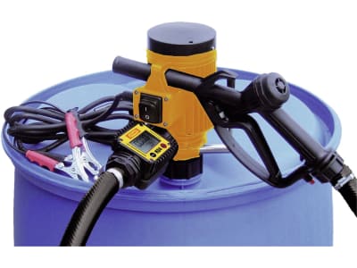 Cemo Dieselpumpe "Centri" 30 l/min, 12 V, für Tanks und Fässer mit G 2" und M 64 x 4 Gewinde, 8640