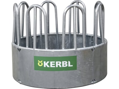 KERBL Heuraufe Ø innen/außen 1,33/1,50 m, 8 Fressplätze, feuerverzinkt, für Pferde, 291257