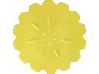 Pöttinger Sechscheibe Ø 590 mm, gezackt, für Pflug Servo, 918.06.076.0 Pöttinger Sechscheibe Ø 590 mm, gezackt, für Pflug Servo, 918.06.076.0