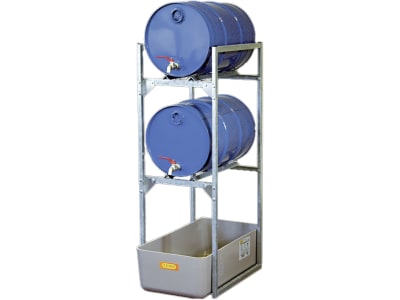 Cemo Regal "120" 82 x 131 x 45 cm 2 x Fassauflage, GFK-Wanne, 7081