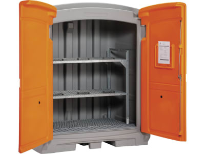Cemo Gefahrstoffdepot "220/2", für zwei 200 Liter Fässer, 11550 Cemo Gefahrstoffdepot "220/2", für zwei 200 Liter Fässer, 11550