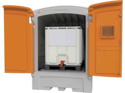 Cemo Gefahrstoffdepot "1100/1", für vier 200 Liter Fässer, 11551 Cemo Gefahrstoffdepot "1100/1", für vier 200 Liter Fässer, 11551