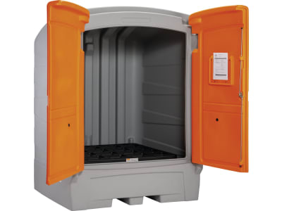 Cemo Gefahrstoffdepot "1100/1", für vier 200 Liter Fässer, 11551 Cemo Gefahrstoffdepot "1100/1", für vier 200 Liter Fässer, 11551