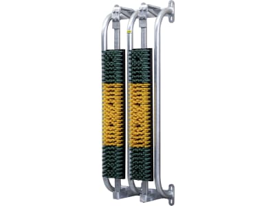 Patura Kuhbürste 500 x 1.400 mm für Bullen, Milchkühe und Mutterkühe, mit Schutzkorb, gefedert, 334050 Patura Kuhbürste 500 x 1.400 mm für Bullen, Milchkühe und Mutterkühe, mit Schutzkorb, gefedert, 334050