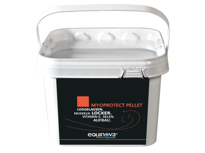 Equinova Myoprotect Pellets mit Nährstoffen für die Muskulatur 1,5 kg Eimer Equinova Myoprotect Pellets mit Nährstoffen für die Muskulatur 1,5 kg Eimer