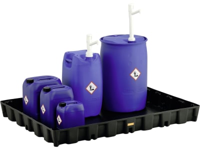 Cemo Auffangwanne "250 HD" 250 l, B x H x T: 160 x 16,5 x 120 cm, HDPE (High Density Polyethylen), ohne Rost, ohne Zulassung, 10892 Cemo Auffangwanne "250 HD" 250 l, B x H x T: 160 x 16,5 x 120 cm, HDPE (High Density Polyethylen), ohne Rost, ohne Zulassung, 10892