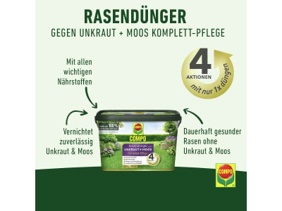 COMPO Rasendünger Unkraut Moos     