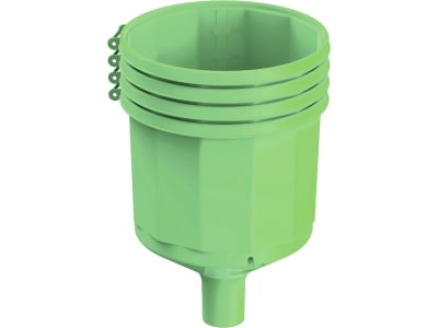 COPELE Futtertrog "Silo Freiland" 35 l mit Standfuß, Kunststoff (UV-beständig), für Geflügel, 34816 COPELE Futtertrog "Silo Freiland" 35 l mit Standfuß, Kunststoff (UV-beständig), für Geflügel, 34816