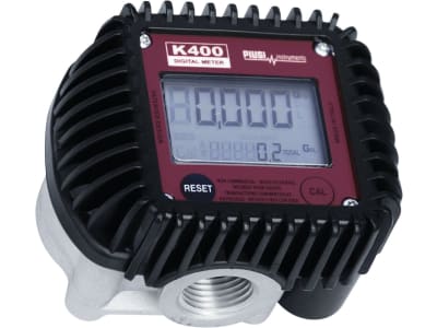 Cemo Durchflusszähler "K400" 1 – 30 l/min, digital, für Schmierstoffe, für Trolleys, Tankanlagen und Pumpen, 8574 Cemo Durchflusszähler "K400" 1 – 30 l/min, digital, für Schmierstoffe, für Trolleys, Tankanlagen und Pumpen, 8574