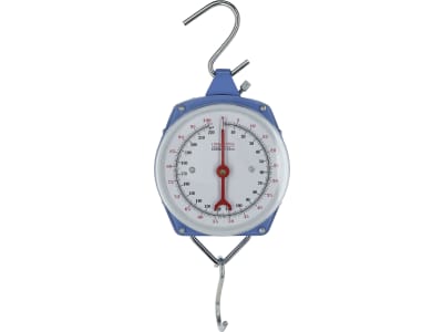 KERBL Hängewaage  mechanisch blau, Wägebereich 0 – 100 kg, 291413