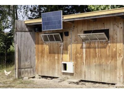 KERBL Solarmodul für das Laden einer 12 V-Batterie