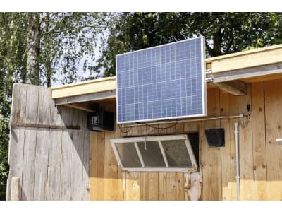 KERBL Solarmodul 100 W 1.000 x 664 x 35 mm, für das Laden einer 12 V-Batterie, 70601 KERBL Solarmodul 100 W 1.000 x 664 x 35 mm, für das Laden einer 12 V-Batterie, 70601