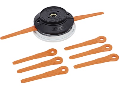 STIHL Mähkopf "Polycut 48-2" mit zwei beweglichen Kunststoffmessern, für Motorsense FS, 4003 710 2126 STIHL Mähkopf "Polycut 48-2" mit zwei beweglichen Kunststoffmessern, für Motorsense FS, 4003 710 2126