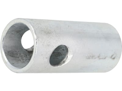 Reduzierhülse Kat. 2/1, 22 x 28,4 x 64 mm, für Kugelfangprofil, mit Bohrung Reduzierhülse Kat. 2/1, 22 x 28,4 x 64 mm, für Kugelfangprofil, mit Bohrung