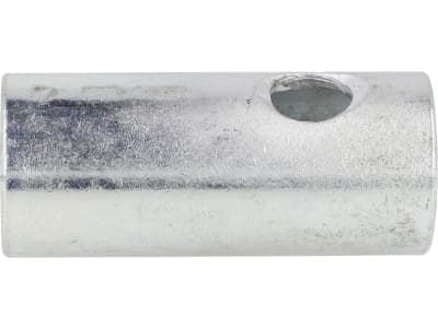 Reduzierhülse Kat. 2/1, 22 x 28,4 x 64 mm, für Kugelfangprofil, mit Bohrung Reduzierhülse Kat. 2/1, 22 x 28,4 x 64 mm, für Kugelfangprofil, mit Bohrung